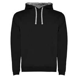 Urban Kapuzenpullover für Kinder, schwarz, 11/12