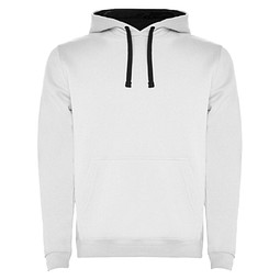 Urban Kapuzenpullover für Kinder, weiss, 5/6