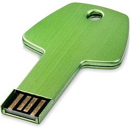 USB-Stick Schlüssel, grün, 4GB