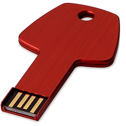 USB-Stick Schlüssel, rot, 8GB