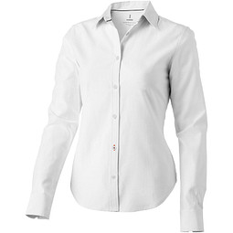 ELEVATE Damen Langarm Bluse Vaillant, weiß, S