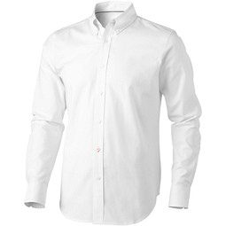 ELEVATE Herren Langarm Hemd Vaillant, weiß, S