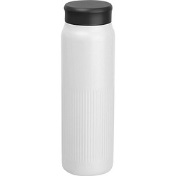 Vakuum Edelstahlflasche 700ml TAZIO, weiß