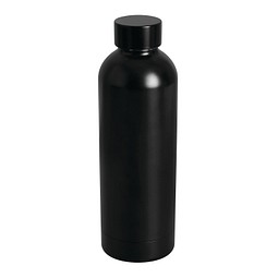 Vakuum-Isolierflasche GET WARM,schwarz
