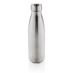 XD COLLECTION Vakuumisolierte Stainless Steel Flasche, 500 ml, silber