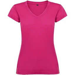 Victoria T-Shirt mit V-Ausschnitt für Damen, Rossette, L