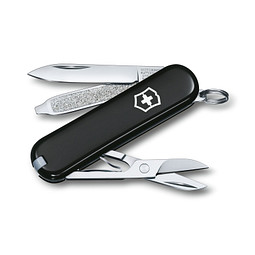 VICTORINOX Taschenmesser Classic SD, 7 Funktionen, schwarz