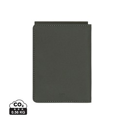VINGA Baltimore RCS recycelte Polyester-RFID-Reisepasshülle, grün