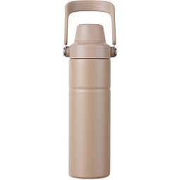 VINGA Baltimore Trek RCS recycelte SS Flasche 600ml, greige