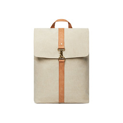 VINGA Bosler Rucksack aus GRS recyceltem Canvas, greige