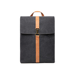 Mitarbeitergeschenk Rucksack VINGA Bosler – schwarz – mit Logodruck für 15 Zoll Laptops als nachhaltiger, komfortabler Backpack für das Onboarding