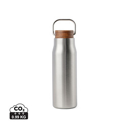 VINGA Ciro RCS recycelte Vakuumflasche 300ml, silber