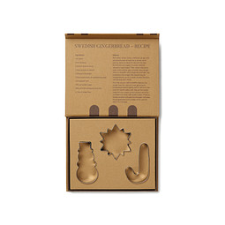 VINGA Classic Ausstechformen 3er-Set, grau