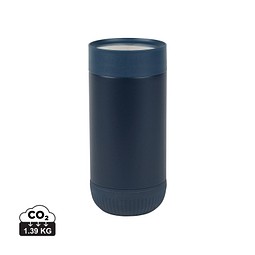 VINGA Erie 350ml Becher aus RCS rec. Stainless-Steel, blau, blau