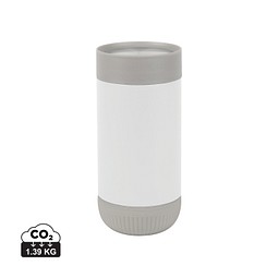 VINGA Erie 350ml Becher aus RCS rec. Stainless-Steel, weiß, grau