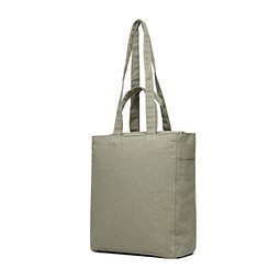 VINGA Hilo AWARE™ Tasche mit Reißverschluss aus rec. Canvas, grün