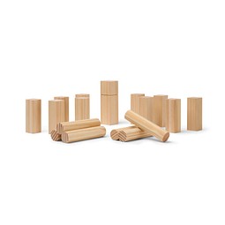 VINGA Kubb Mini Spiel, braun