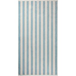 VINGA Lagoa GRS Strandtuch, hellblau, weiß