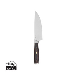 VINGA Tara Chef-Messer aus RCS recyceltem Stahl, Stahl, braun