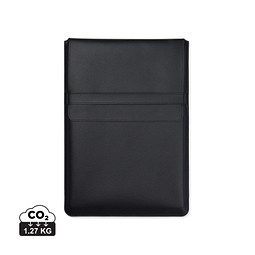 VINGA Timo 14 Zoll Laptop-Sleeve aus RCS recyceltem rPET, schwarz