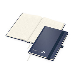 Geiger-Notes Vision-Book Creme A5 Bestseller, inkl. Silberprägung, dunkelblau