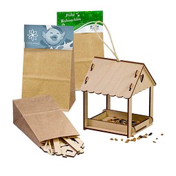 Vogelhäuschen, 1-seit. Druck