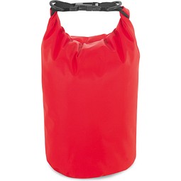VOLGA. Wasserdichter Rucksack aus Plane, Rot