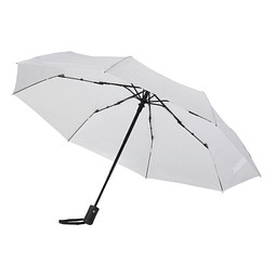 Automatik Windproof Taschenschirm Plopp, weiß