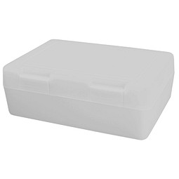 Firmengeschenk Essensbehälter Dinner-Box – weiß – mit individuellem Werbedruck, Made in Germany, nachhaltiges Lunch-Set für CSR