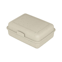 Vorratsdose School-Box groß, ISCC-zertifiziert, beigebraun