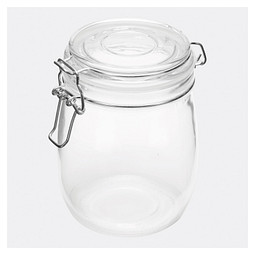Vorratsglas CLICKY L mit Bügelverschluss, Füllmenge ca. 750 ml,transparent