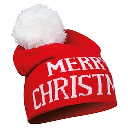 Weihnachtsmütze Whitehorse,rot