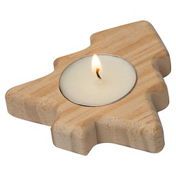 Weihnachtsteelicht Burgos,beige