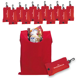 Werbe-Sparset: Einkaufstaschen, 80-tlg., inkl. Druck, rot