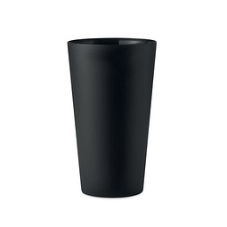 Wiederverwendbarer Becher 500ml FESTA LARGE, Schwarz