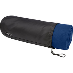 Willow Decke aus Polar Fleece, navy