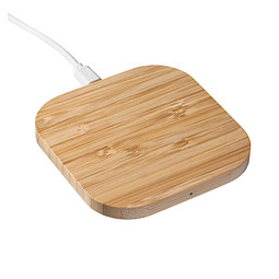 Wireless Charger REEVES-SAN DIMAS, 15 Watt, braun