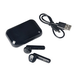 Wireless-In-Ear Kopfhörer TWINS,schwarz