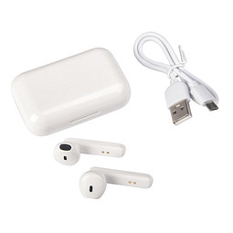 Wireless-In-Ear Kopfhörer TWINS,weiß