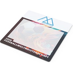 Geiger-Notes WM-Haftnotiz-Mousepad, Motiv Feuerball, inkl. Druck