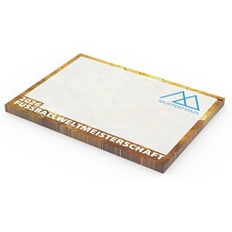 Geiger-Notes WM-Haftnotiz, Motiv Pokalgold, inkl. Druck