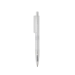 X3 Frosted-Pen aus GRS recyceltem PC, weiß