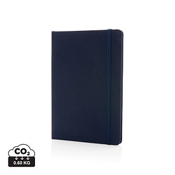 XD COLLECTION GRS-zertifiziertes rPET-A5-Notizbuch, navy blau, navy blau