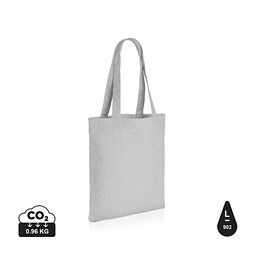 XD COLLECTION Impact Aware™ 285g/m² ungefärbte rCanvas-Tragetasche, grau