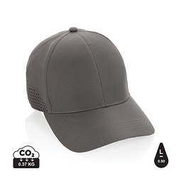 XD COLLECTION Impact AWARE™ rPET 6-Panel-Sportkappe, grau