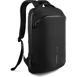 Werbeartikel XD Design Bobby Air Rucksack – schwarz-grau – mit Logo bedruckt