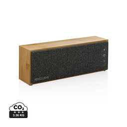 XD XCLUSIVE Wynn 10W kabelloser Bambus Lautsprecher, braun