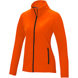 Zelus Fleecejacke für Damen, orange, M