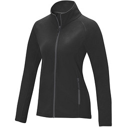Zelus Fleecejacke für Damen, schwarz, M