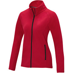 Zelus Fleecejacke für Damen, rot, S